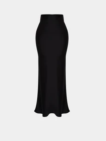 Юбки Trendyol модель TWOAW24ET00358/Siyah Фото