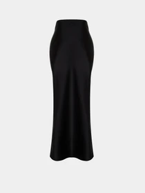 Юбки Trendyol модель TWOAW24ET00358/Siyah Фото