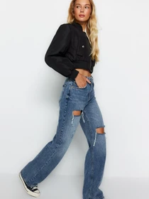 Джинси Trendyol модель TWOAW24JE00162/Mavi Фото