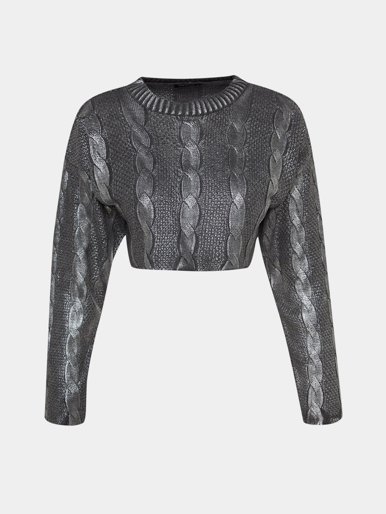 Свитры и кардиганы Trendyol модель TWOAW24KZ01074/Antrasit Свитры и кардиганы Trendyol модель TWOAW24KZ01074/Antrasit Фото