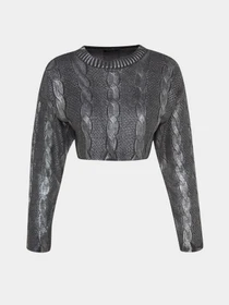 Свитры и кардиганы Trendyol модель TWOAW24KZ01074/Antrasit Фото