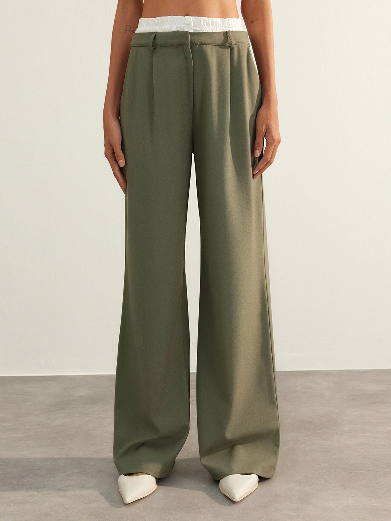 Штани Trendyol модель TWOAW24PL00273/Mint Фото