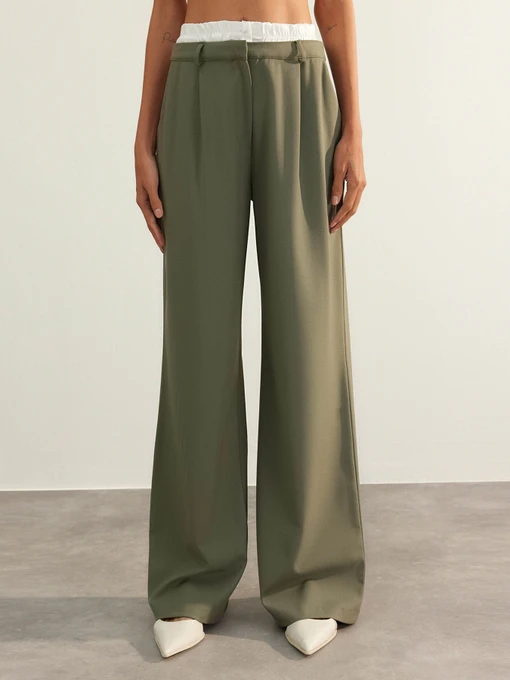 Брюки Trendyol модель TWOAW24PL00273/Mint Фото