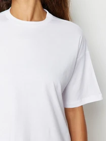 Футболки и поло Trendyol модель TWOSS20TS0134/Beyaz Фото