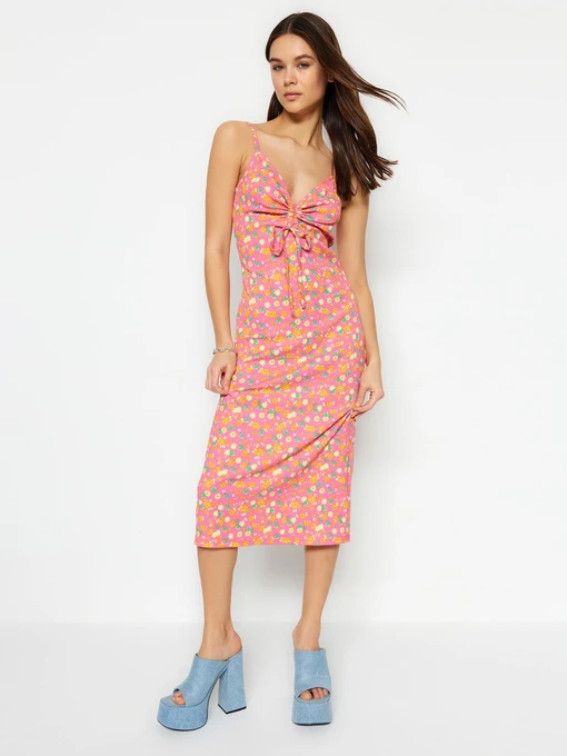 Платья Trendyol модель TWOSS23EL01454/Pembe Фото