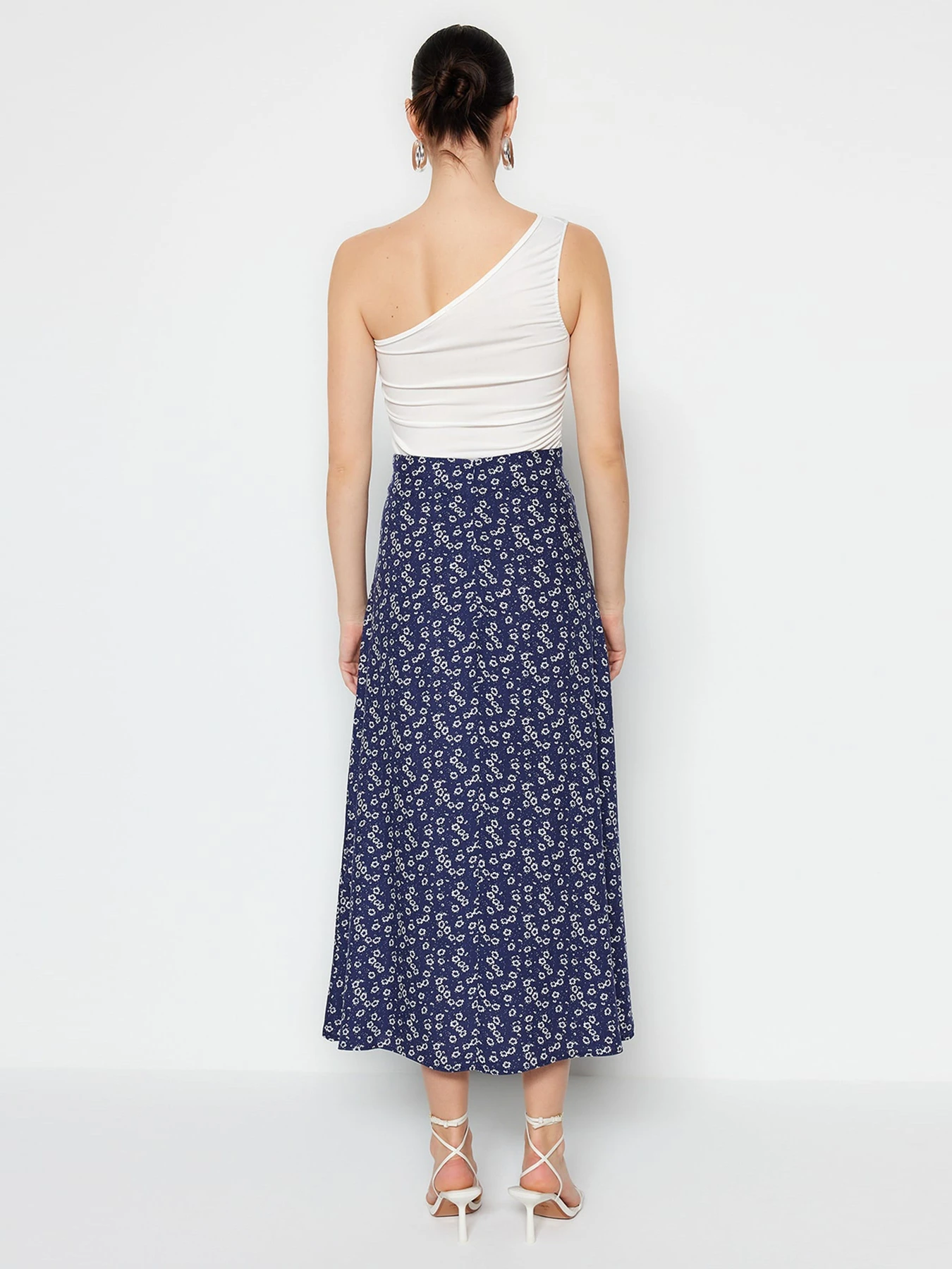 Юбки Trendyol модель TWOSS23ET00295/Mavi Юбки Trendyol модель TWOSS23ET00295/Mavi Фото