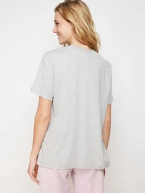 Футболки і поло Trendyol модель TWOSS23TS00000/Gri Melanj Фото