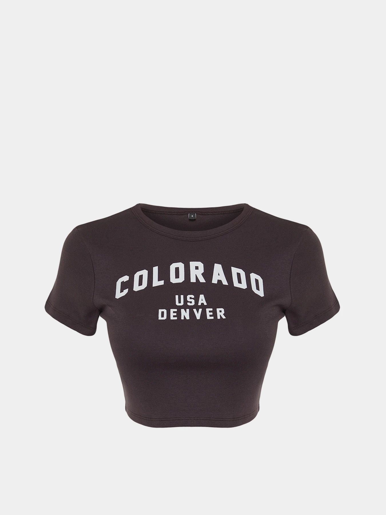 Футболки и поло Trendyol модель TWOSS23TS00101/Antrasit Фото