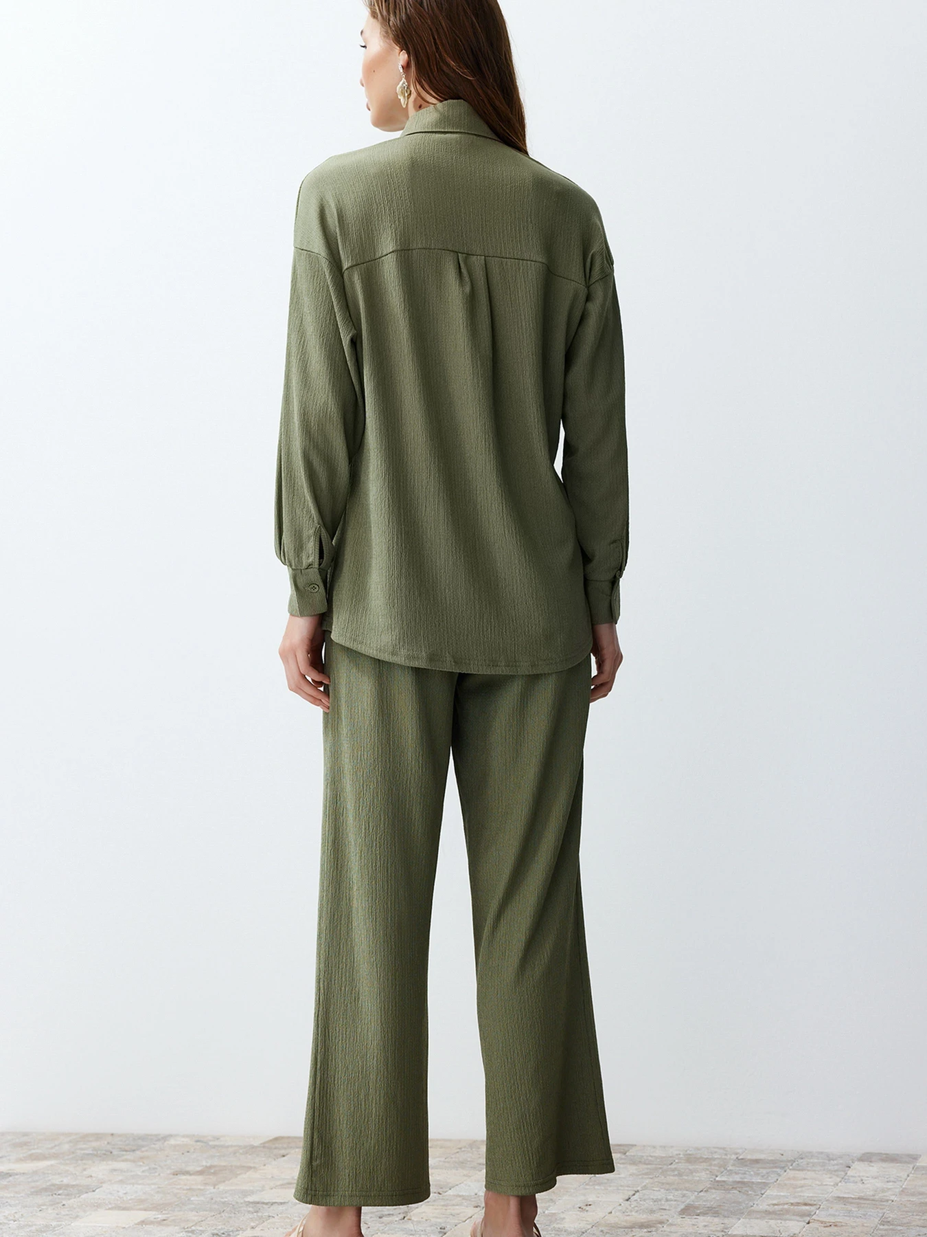 Костюми Trendyol модель TWOSS24AU00066/Yesil Фото