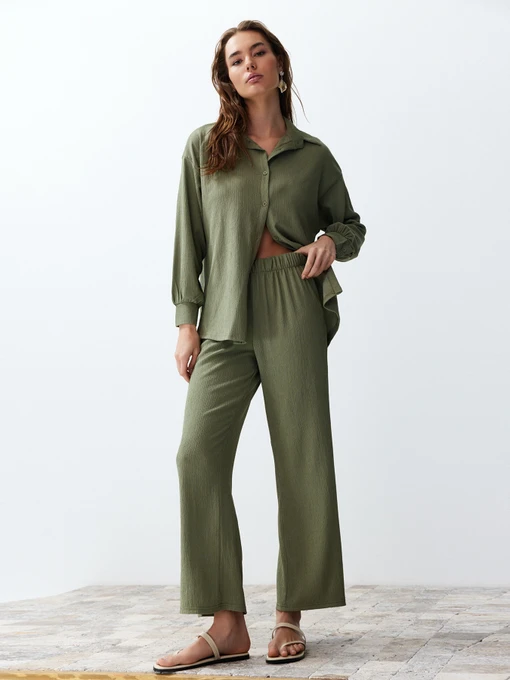 Костюмы Trendyol модель TWOSS24AU00066/Yesil Фото