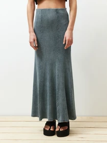 Юбки Trendyol модель TWOSS24ET00089/Antrasit Фото