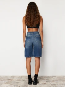 Шорты Trendyol модель TWOSS24SR00007/Mavi Фото