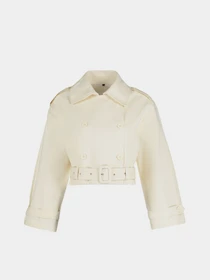 Куртки та дублянки Trendyol модель TWOSS24TR00023/Ekru Фото
