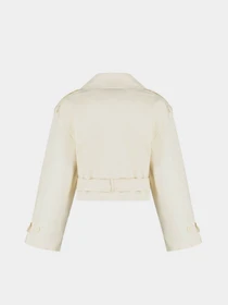 Куртки та дублянки Trendyol модель TWOSS24TR00023/Ekru Фото