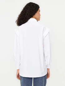 Рубашки Trendyol модель TCTSS24TG00023/Ekru Фото