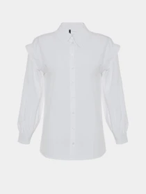 Рубашки Trendyol модель TCTSS24TG00023/Ekru Фото