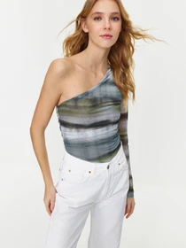 Боди и корсеты Trendyol модель TWOSS24BD00010/Haki Фото