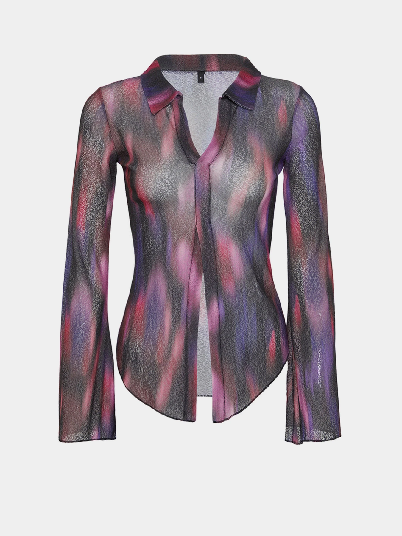 Сорочки Trendyol модель TWOSS24BZ00026/Mor Сорочки Trendyol модель TWOSS24BZ00026/Mor Фото