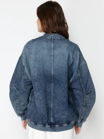 Куртки та дублянки Trendyol модель TWOSS24CE00026/Koyu Mavi Фото