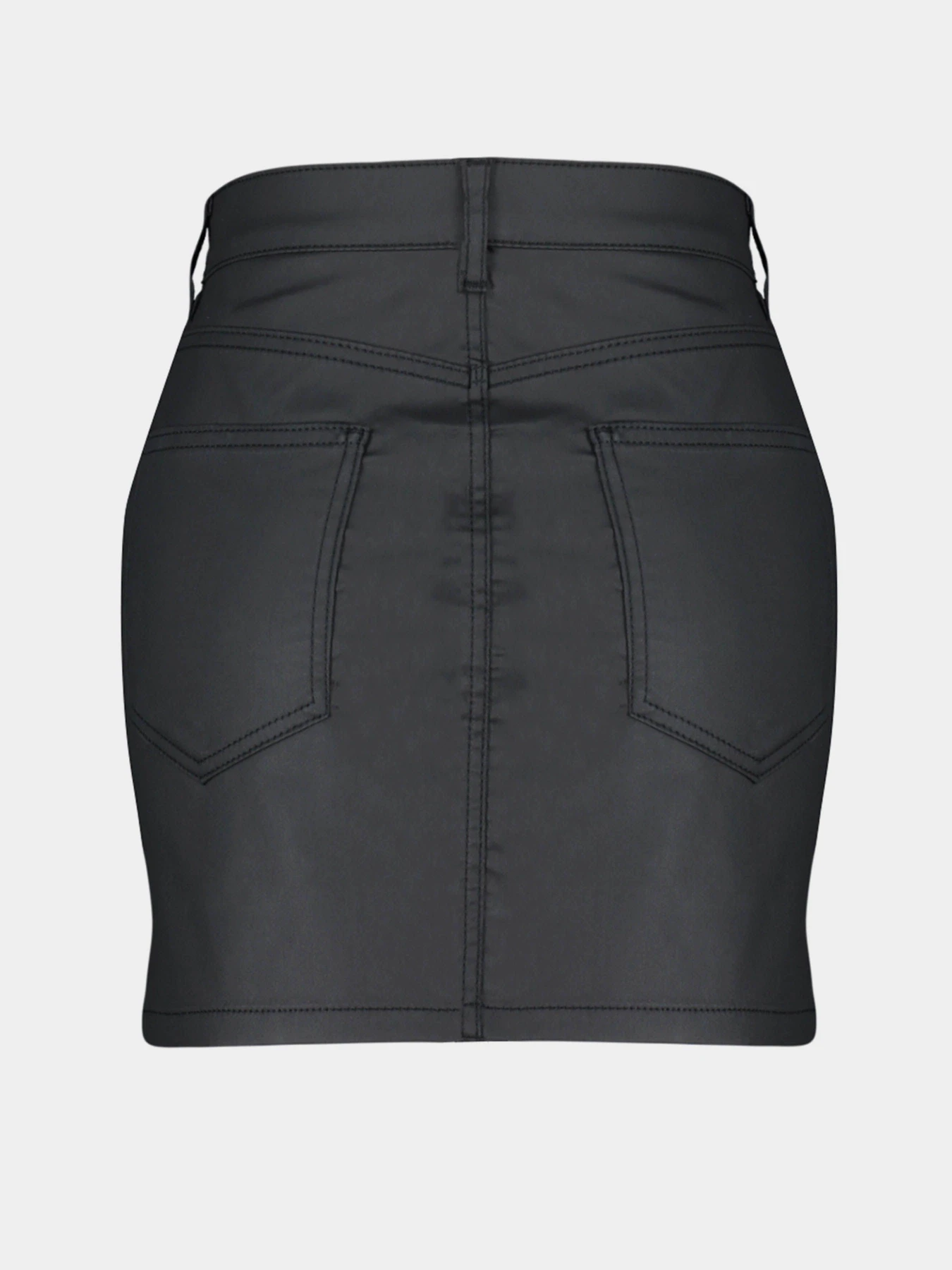 Юбки Trendyol модель TWOSS24ET00093/Siyah Юбки Trendyol модель TWOSS24ET00093/Siyah Фото