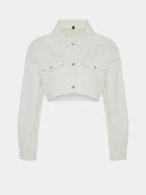 Куртки и дубленки Trendyol модель TWOSS24MO00018/Ekru Фото