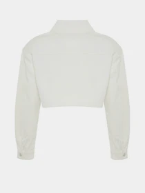 Куртки и дубленки Trendyol модель TWOSS24MO00018/Ekru Фото