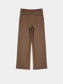 Брюки Trendyol модель TWOAW25PL00053/Koyu Kahverengi Фото