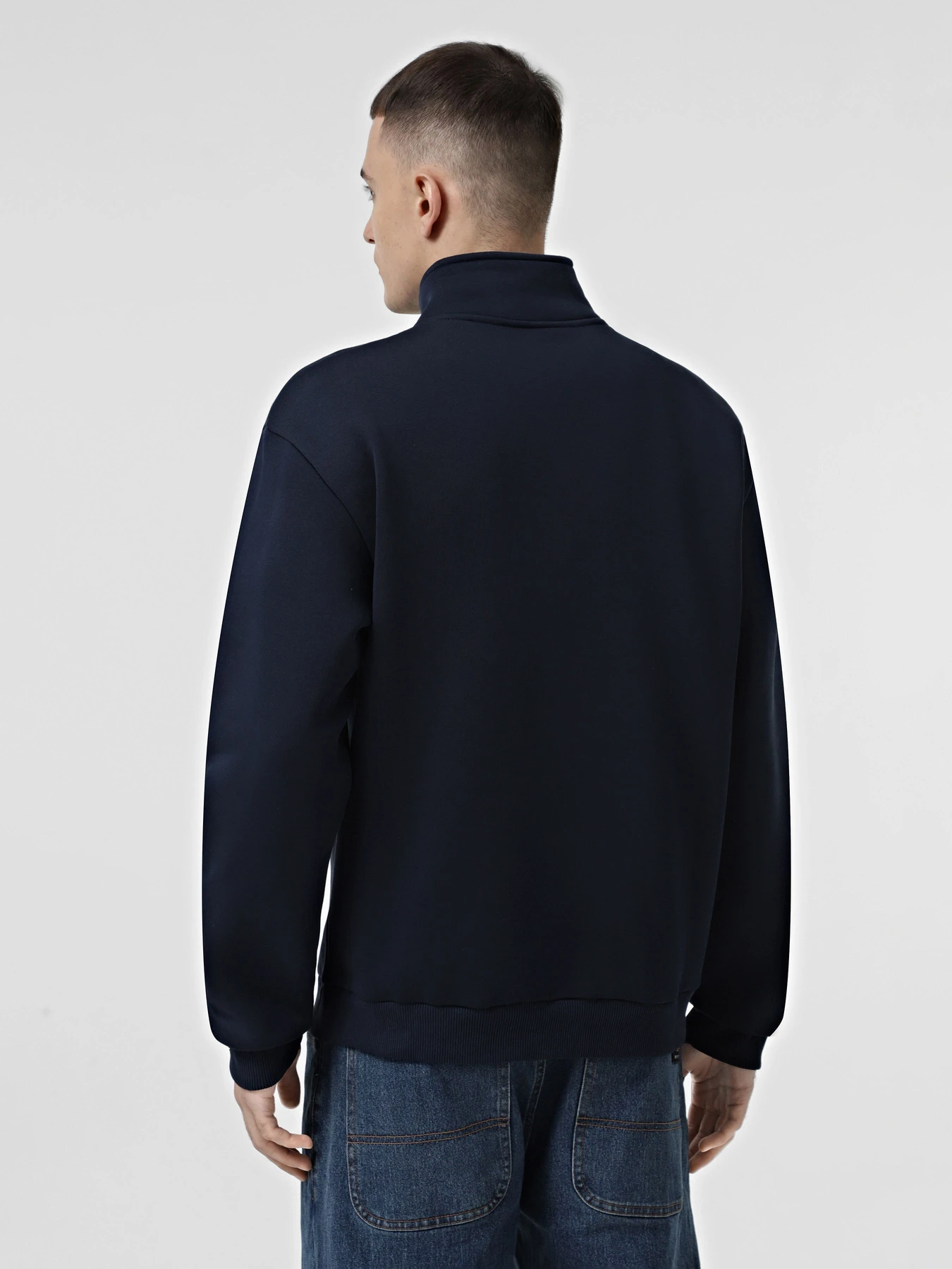 Худі та світшоти Trendyol модель TMNAW25SW00073/Indigo*002 Худі та світшоти Trendyol модель TMNAW25SW00073/Indigo*002 Фото
