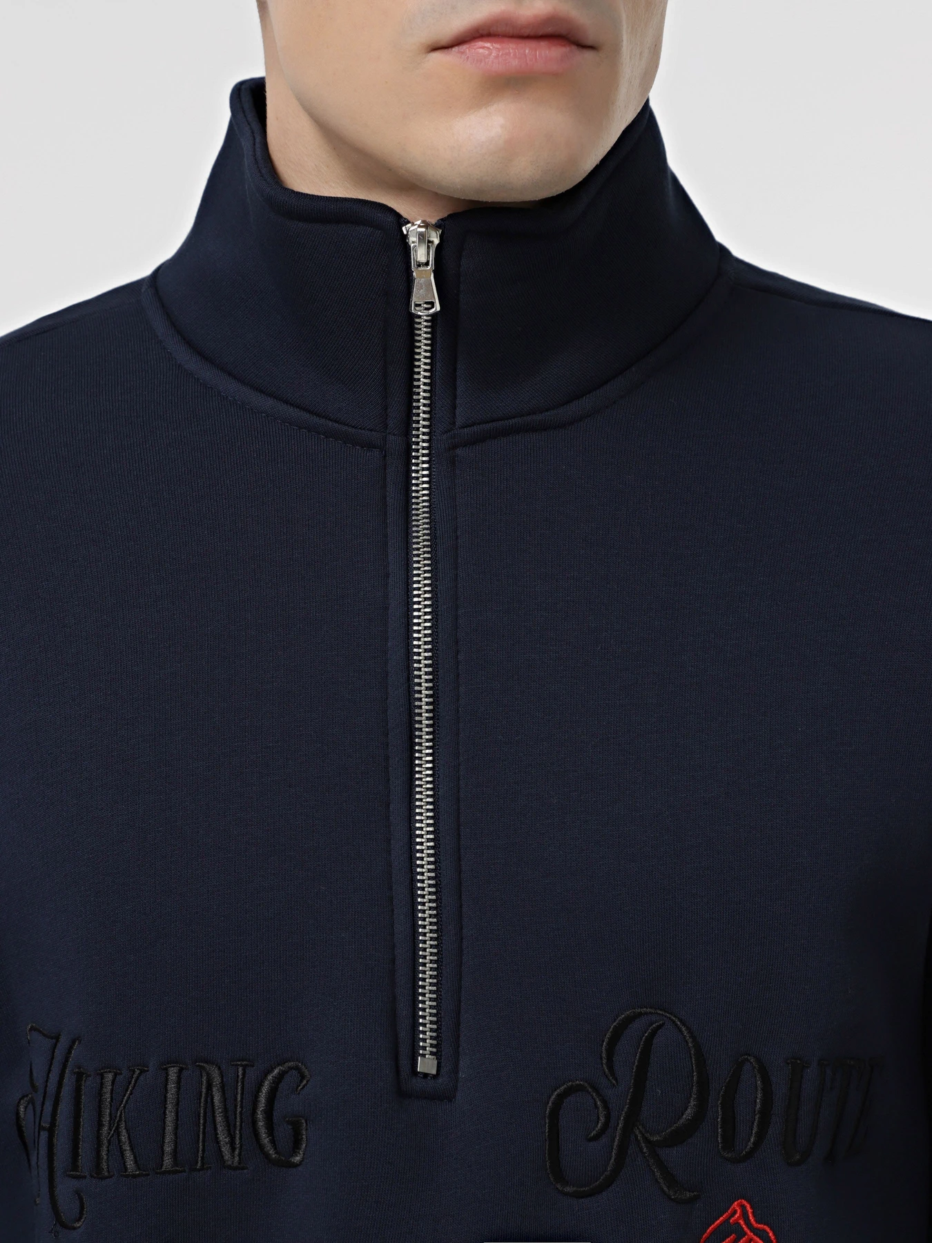 Худі та світшоти Trendyol модель TMNAW25SW00073/Indigo*002 Худі та світшоти Trendyol модель TMNAW25SW00073/Indigo*002 Фото