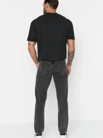 Джинсы Trendyol модель TMNAW23JE00104/Antrasit Фото