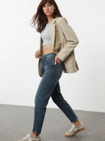 Джинсы Trendyol модель TWOAW25JE00134/Mavi Фото
