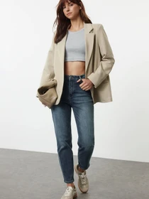 Джинсы Trendyol модель TWOAW25JE00134/Mavi Фото