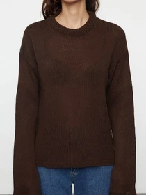 Светри та кардигани Trendyol модель TWOAW25KZ00295/Kahverengi Фото