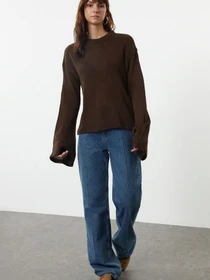 Светри та кардигани Trendyol модель TWOAW25KZ00295/Kahverengi Фото