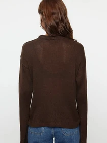 Светри та кардигани Trendyol модель TWOAW25KZ00295/Kahverengi Фото