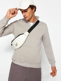 Худи и свитшоты Trendyol модель TMNAW24SW00041/Gri*001 Фото
