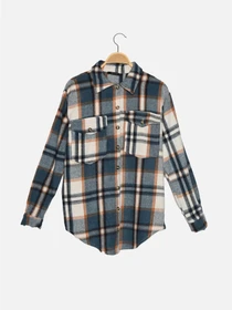 Рубашки Trendyol модель TWOAW22GO0549/Mavi Фото