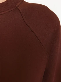 Худи и свитшоты Trendyol модель TWOAW24SW00104/Koyu Kahverengi Фото