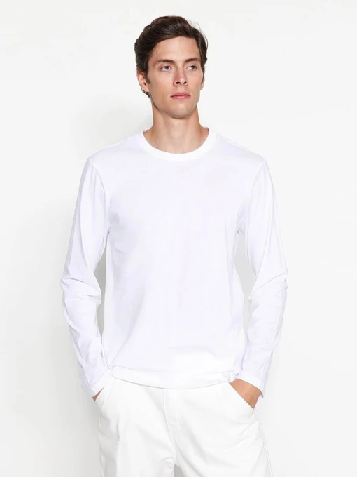 Худи и свитшоты Trendyol модель TMNAW21TS0208/Beyaz*001 Фото