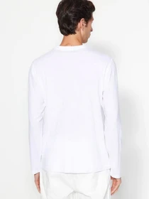 Худи и свитшоты Trendyol модель TMNAW21TS0208/Beyaz*001 Фото