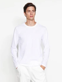 Худи и свитшоты Trendyol модель TMNAW21TS0208/Beyaz*001 Фото