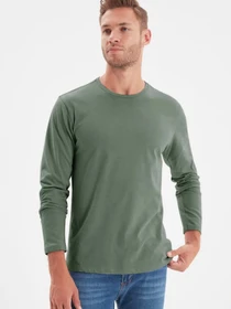 Худи и свитшоты Trendyol модель TMNAW21TS0208/Koyu Yesil Фото