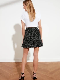 Юбки Trendyol модель TWOSS21ET0010/Siyah Фото