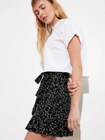 Юбки Trendyol модель TWOSS21ET0010/Siyah Фото