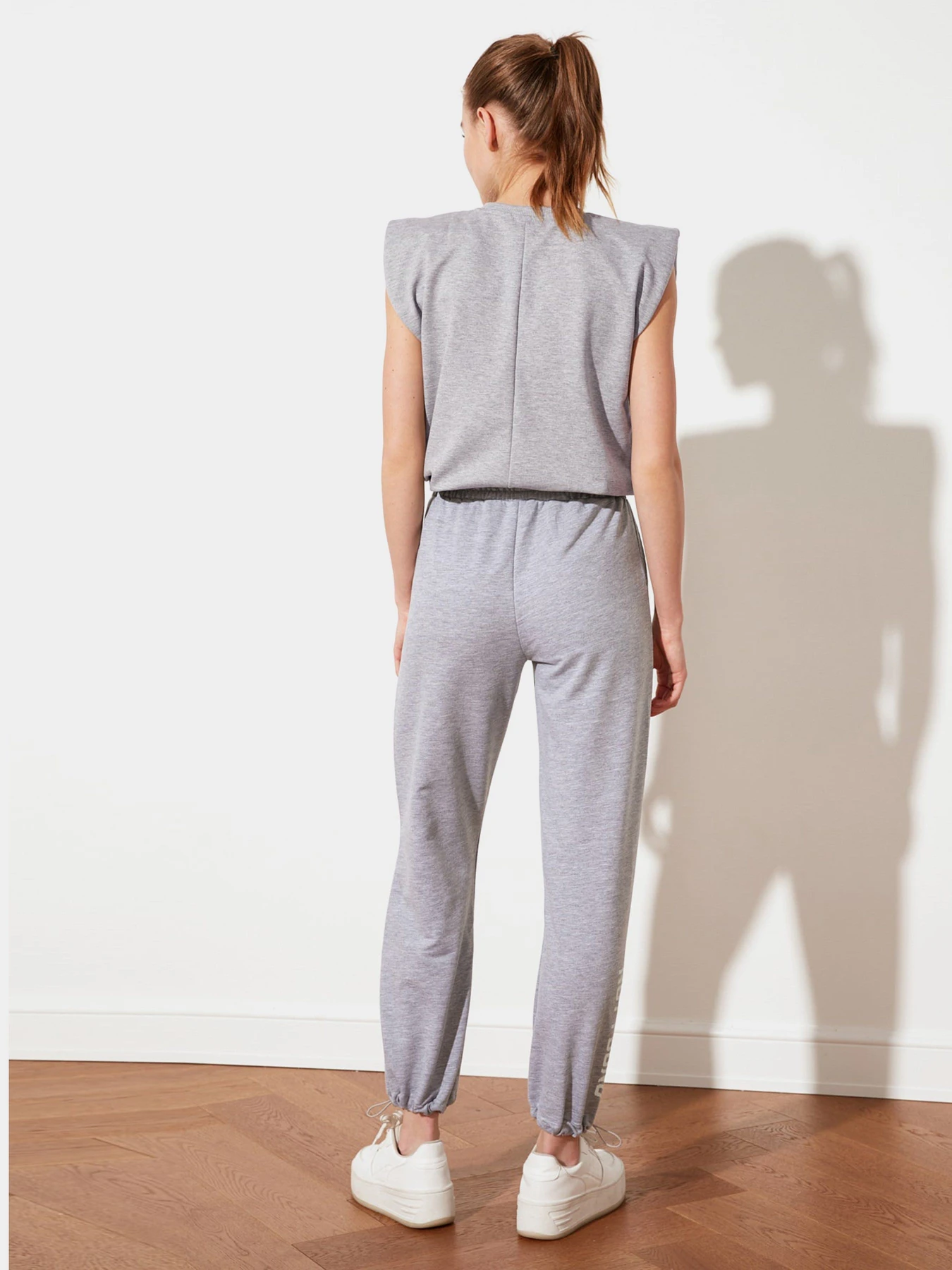 Брюки Trendyol модель TWOSS21EA0023/Gri Фото