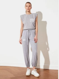 Брюки Trendyol модель TWOSS21EA0023/Gri Фото