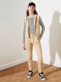 Брюки Trendyol модель TWOSS21EA0084/Bej Фото