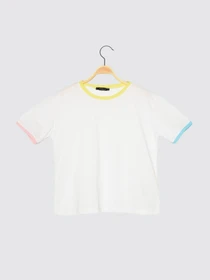 Футболки и поло Trendyol модель TWOSS21TS0840/Beyaz Фото