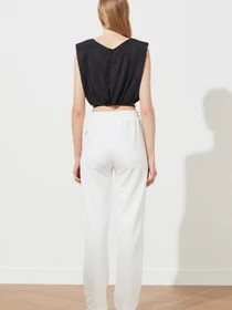 Брюки Trendyol модель TWOAW21EA0311/Ekru Фото