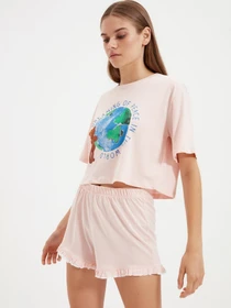 Одежда для дома и сна Trendyol модель THMSS21PT1453/Pembe Фото